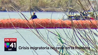 Crisis migratoria no cede en la frontera | EN VIVO