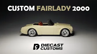 Custom Hot Wheels Datsun Fairlady 2000 Roadster