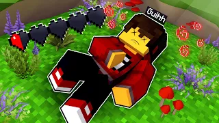 MINECRAFT mas SO TENHO MEIO CORAÇÃO EM UM CORRIDA ✭ Guihh ✭