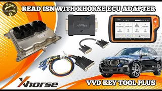 XHORSE VVDI KEY TOOL PLUS - HOW TO READ BMW ISN WITH BOSCH ECU ADAPTER XDNP30