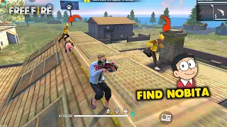 Ajjubhai vs Nobita Solo vs Squad Unbeatable Gameplay - Garena Free Fire