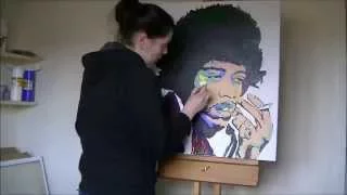 Jimi Hendrix Painting