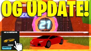 Jailbreak OG UPDATE! OG La Matador, Season 21 Update & MORE! (Roblox Jailbreak)