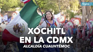 🔴 EN VIVO Xóchitl Gálvez. "Por una Cuauhtémoc Sin Miedo, Mujeres con Fuerza y Corazón"