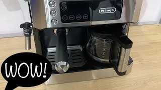 De'Longhi All-In-One Combination Coffee and Espresso Machine COM532M Unboxing Review