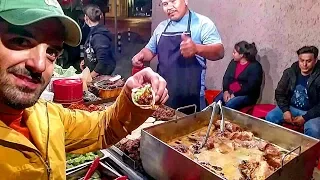 STREET FOOD In MEXICO – Incredible Deep Fried TACOS – GREASY And DELICIOUS Mexican Street Food!!