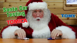 Santa unboxes some new Tomica Cars | Diecast Cars from Tomy | Japan