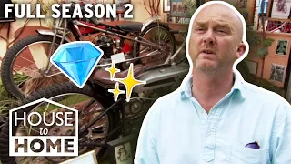 Discovering Rare Gems With Treasure Hunter Drew Pritchard! 💎✨ | Salvage Hunters - S2 | House to Home