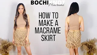 DIY Macrame Skirt: A Fashionable Project for Any Skill Level | Boho Fringe Skirt Tutorial