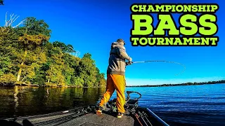 CHAMPIONSHIP Bass Tournament on a STINGY River || Things Got Bad