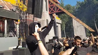 Angerfist live dominator 2022 - mc prozak