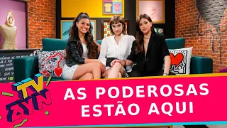 Allana Lopes, Flavia Pavanelli e Bel Moreira são AZAMIGAS