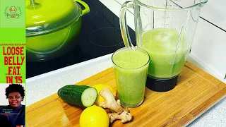 LOOSE BELLY FAT IN 20 Days With LEMON, GINGER & CUCUMBER|STRONGEST BELLY FAT BURNER