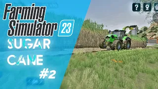 Farming simulator 23 game🎮 play sugar cane #2 #gameplay #farmingsimulator23 #americanfarming #gaming