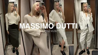 MASSIMO DUTTI | ВЕСЕННИЙ  ШОПИНГ ВЛОГ С ПРИМЕРКОЙ