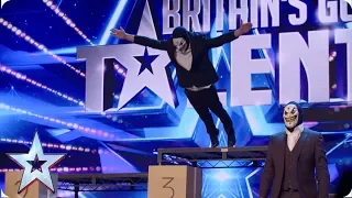 Creepy horror act Brotherhood has us on the edge of our seats! | Auditions | BGT 2019