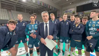 INTERVIEW - Le parole di coach Stoytchev dopo la partita contro l'Itas Trentino