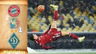 BAYERN MUNICH [2] VS [1] DYNAMO KIEV - HIGHLIGHTS