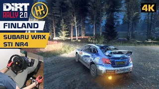 Subaru WRX STI NR4 | Dirt Rally 2.0 | Thrustmaster T300 [4K]