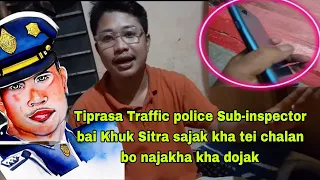 | Tiprasa traffic police bai Khuk Sitra sak nangya khulaijakmano kha nangjak tong Kosong Tiprasa |