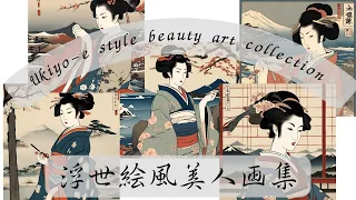 浮世絵風美人画集 Ukiyo-e style beauty art collection