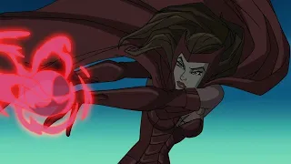 Scarlet Witch - All Scenes Powers | Wolverine and The X-Men