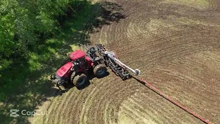 ZML INJECTION BAR MAKING TURNS WITH TOOLBAR IN THE GROUND...