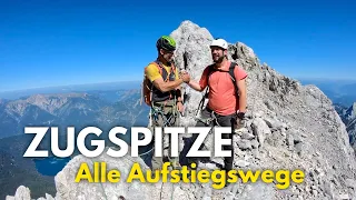 Vom Höllental bis Gatterl: Alle Wege auf die Zugspitze - Bergtouren & Wanderungen