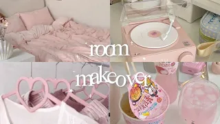 room makeover ep.2: pinterest inspired, ikea, temu haul,...etc (pink version)