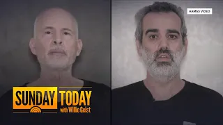 Hamas releases video of two hostages including American Israeli