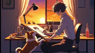 Sunset Sketchbook | Soul Music-Relax | A Playlist of Lofi, Relax, Study, Sleep Music