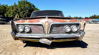 1964 Imperial Crown Junkyard Find To Meet The Crusher?