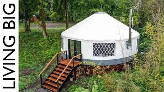 Amazing Modern Yurt Is A Design Marvel