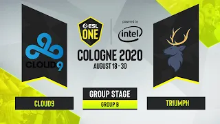 CS:GO - Triumph vs. Cloud9 [Inferno] Map 3 - ESL One Cologne 2020 - Group B - NA