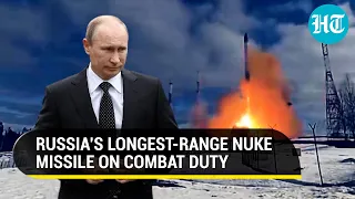 Russia Puts Nuclear-Capable Sarmat Missile on Combat Duty; Putin's Deadly Deterrent For NATO