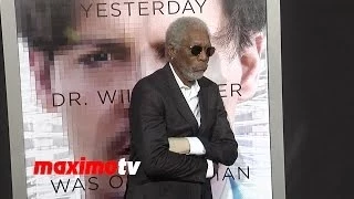 Morgan Freeman TRANSCENDENCE Los Angeles Premiere ARRIVALS