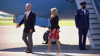 WATCH LIVE: First Lady Jill Biden lands in Nashville