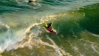 Winter Surfing at Robert Moses State Park 2023