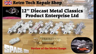 Review of Space 1999 12 inch diecast models from Product Enterprise Ltd (2004-2006)