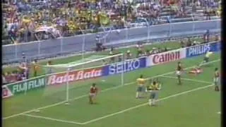 Brasil 4x0 Polonia - Copa do mundo 1986 - Fifa World Cup