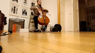 Gipsy Klerzmer Cello  - Boss LoopStation