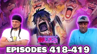 Sanji Deserves Better! One Piece Ep 418-419 Reaction