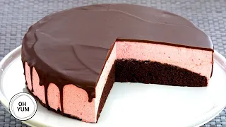 Professional Baker Teaches You How To Make CHOCOLATE MOUSSE CAKE!