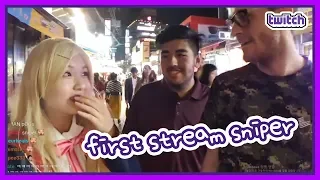 Korean Streamer first stream sniper (Stream Highlight Collection)