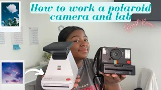 How To Use A Polaroid Camera And Lab *HONEST REVIEW*