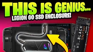 Legion Go SSD Expansion! This is Genius - Why Didn't I think of this?