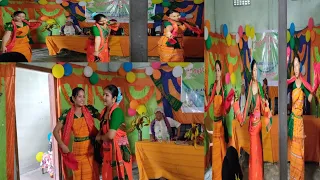 #our stage performance#bodo group dance# Jwngsri B Basumatary.