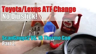 How to Change Toyota or Lexus Transmission Fluid.