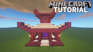 Minecraft 1.16 | How to Build A Crimson Starter Base | Simple Nether Base Tutorial