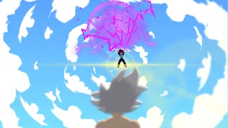 Goku vs Vegeta [Stick Nodes]